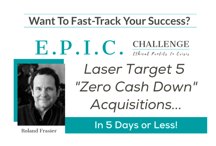 Roland Frasier EPIC Challenge