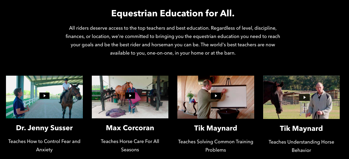 Noëlle Floyd Equestrian Masterclasses